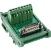 InLine 92502D D-Sub 15 spailu bloks, zaļš