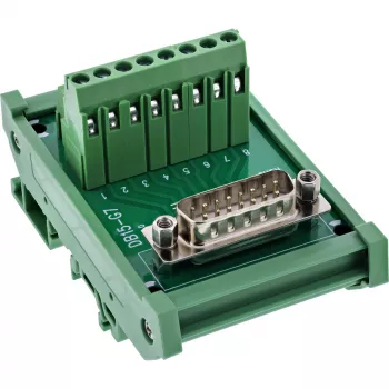InLine 92502D D-Sub 15 spailu bloks, zaļš