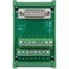 InLine 92502D D-Sub 15 spailu bloks, zaļš