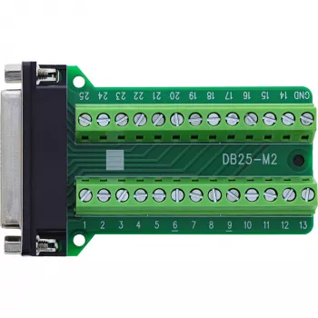InLine 92502E D-Sub 25 spaiļu bloks, zaļš