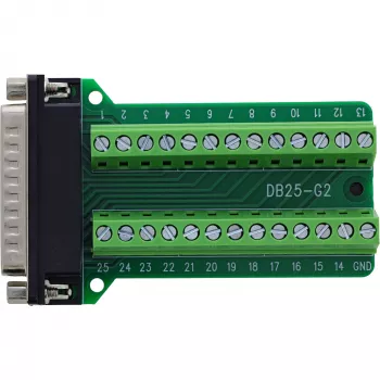 InLine 92502F Spailu bloks / D-Sub 25 Zaļš
