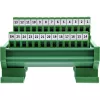 InLine 92502H vadu savienotājs Spaiļu bloks / D-Sub 25 Zaļš
