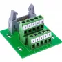 InLine 92504O savienotājs IDC 10 / spaiļu bloks 5 spailes, zaļš, gaiši pelēks