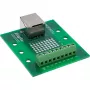 InLine 92505B RJ45 ligzdas spaiļu bloks, taisns, DIN sliedei