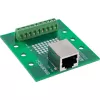 InLine 92505B RJ45 ligzdas spaiļu bloks, taisns, DIN sliedei