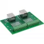 InLine 92505C — RJ45 savienotājs pārejas modulis ar spailēm