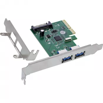 InLine 76666N interfeisa karte / adapteris iekšējais USB 3.2 Gen 2 (3.1 Gen 2)