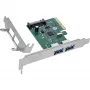 InLine 76666N interfeisa karte / adapteris iekšējais USB 3.2 Gen 2 (3.1 Gen 2)