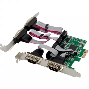 PCIe 4 portu RS-232 interfeisa adapteris InLine 76619E