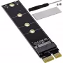 Interfeisa adapteris InLine 76619H – PCIe x1 uz M.2 Key M NVMe