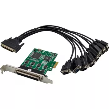 InLine 76660Z 8-portu RS-232 PCIe seriālā karte