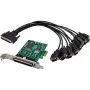 InLine 76660Z 8-portu RS-232 PCIe seriālā karte