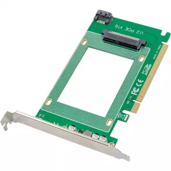 InLine 76619J PCIe x16 U.2 NVMe interfeisa karte