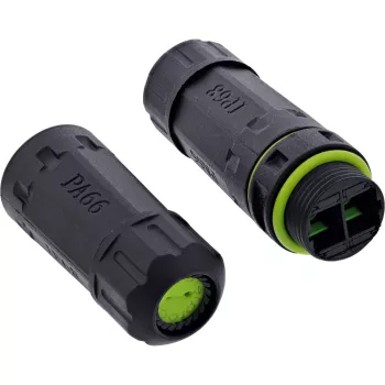 Šķiedru optikas savienotājs InLine 69927F — SC duplex ligzda/līgzdai, IP68, M20