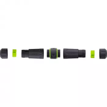 Šķiedru optikas savienotājs InLine 69927F — SC duplex ligzda/līgzdai, IP68, M20