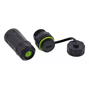 USB-C savienotājs InLine 69927M — USB-C sieviete/sieviete adapteris