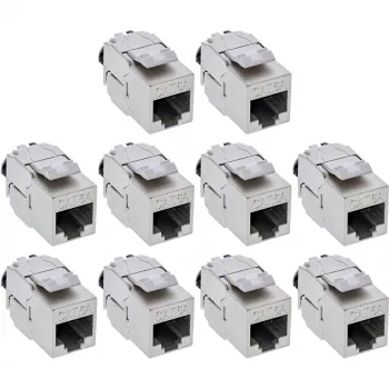 Keystone modulis InLine 76202V — 20×34×15 mm, kompakts tīkla piederums