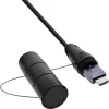 InLine 17990T HDMI AOC kabelis 90 m HDMI Type A (Standarta) Melns