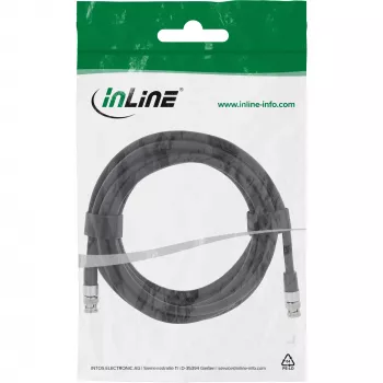 VGA kabelis InLine 10803S — analogais video kabelis, 228 g, savienotājs ~15×15 mm