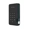 iStorage diskAshur2 256-bit 1TB USB 3.2 šifrēts cietvielu disks - Melns IS-DA2-256-SSD-1TB-B