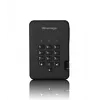 iStorage diskAshur2 256-bit 1TB USB 3.2 šifrēts cietvielu disks - Melns IS-DA2-256-SSD-1TB-B