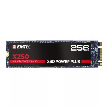 SSD disks Emtec 256 GB M.2 Serial ATA III 3D NAND X250
