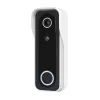 Video durvju zvans TRUST DOORCAM-3000, 3 MP, Wi-Fi 2,4 GHz, MicroSD līdz 256 GB, Akumulators/USB, Melns/Balts