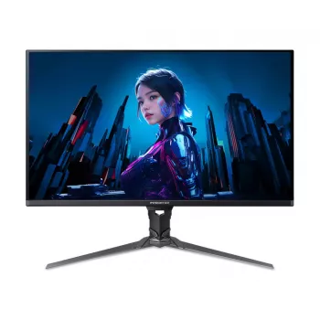 Monitors Acer Predator X32 X5 X32X5bmiiphuzx QD-OLED 31.5 collas 4K 3840×2160 0.01 ms USB-C HDR Melns