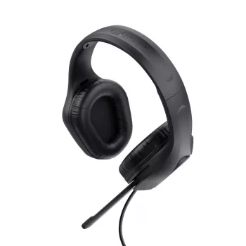 Trust GXT 417 Zirox austiņas vadu galvas saite spēlēm Melna