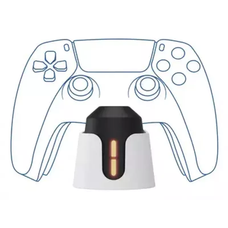 Uzlādes statīvs Trust GXT 228 Dual PlayStation 5 Melns Balts