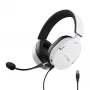 Trust GXT 490 FAYZO Austiņas Vadu Galvas saite Motocikls USB Type-A Melns, Balts