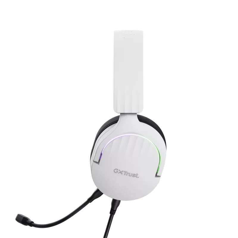 Trust GXT 490W Fayzo 7.1 USB spēļu austiņas, vadu, baltas