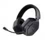 Trust GXT 493 Carus austiņas, vadu un bezvadu, galvas saite, ķivere, spēlēm, USB Type-C / USB Type-A Bluetooth, melnas