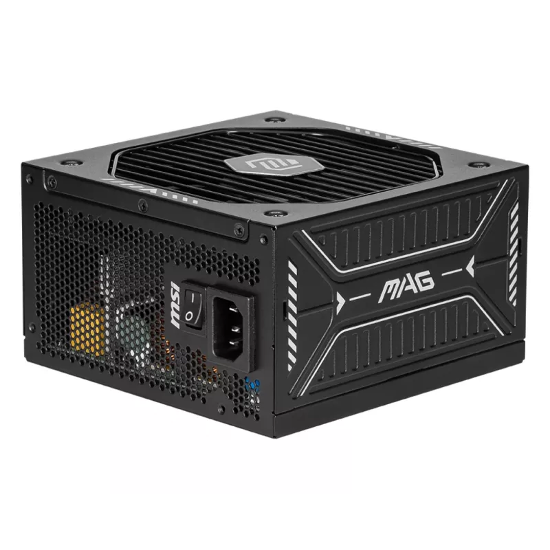 MSI MAG A650GLS PCIE5 barošanas bloks 650 W 24-pin ATX ATX Melns