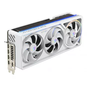 Grafikas karte ASUS ROG Astral GeForce RTX 5090, 32 GB GDDR7, 512 bitu, PCIe 5.0, 3 ventilatori, balta