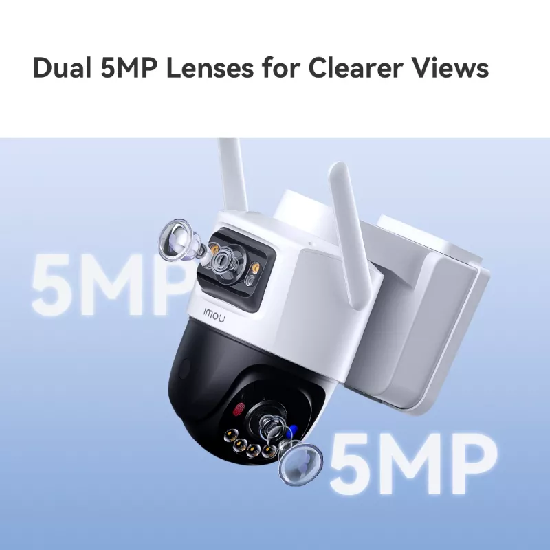 Imou AOV Dual Kit 5+5MP (wifi+4G) IP drošības kamera