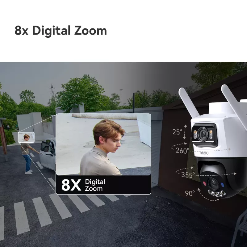 Imou AOV Dual Kit 5+5MP (wifi+4G) IP drošības kamera