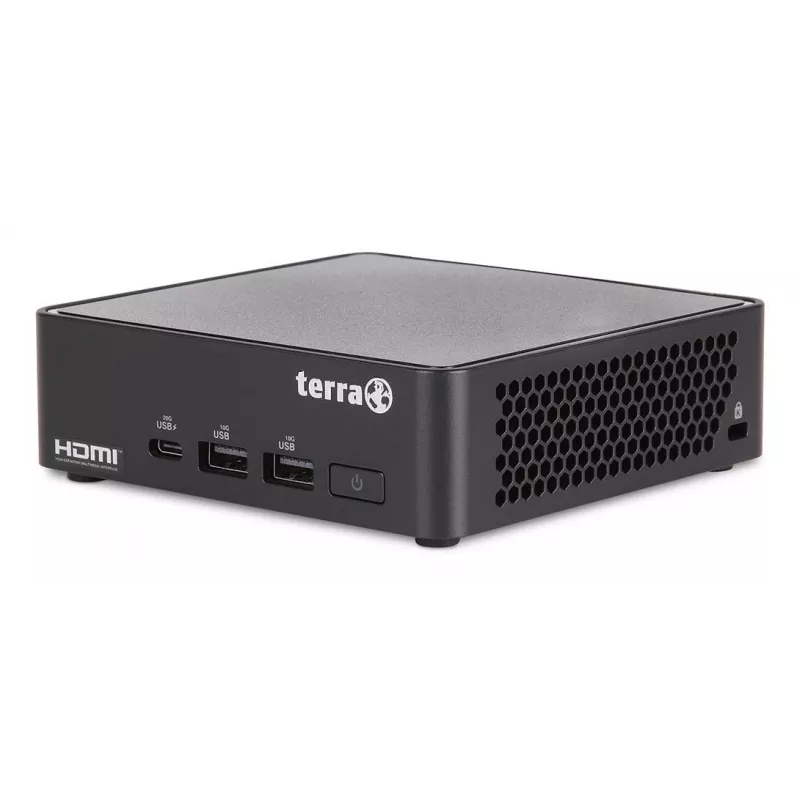 TERRA 1000074 Mikro PC Intel Core Ultra 5 125H 16 GB DDR5 500 GB SSD Windows 11 Pro Melns
