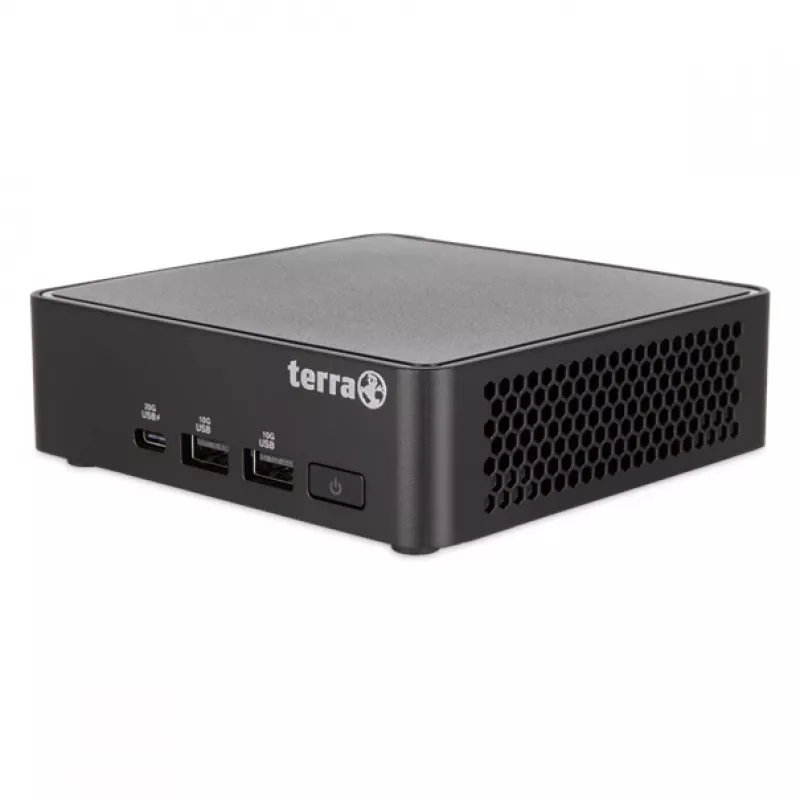 TERRA Micro 6000 SILENT GREENLINE Intel Core 5 120U 16 GB DDR5-SDRAM 500 GB SSD Windows 11 Pro Mikro PC Mini PC Melns