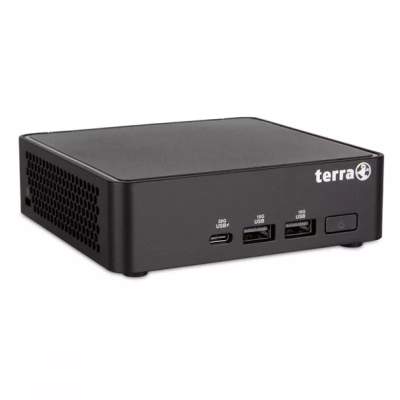 TERRA Micro 6000 SILENT GREENLINE Intel Core 5 120U 16 GB DDR5-SDRAM 500 GB SSD Windows 11 Pro Mikro PC Mini PC Melns