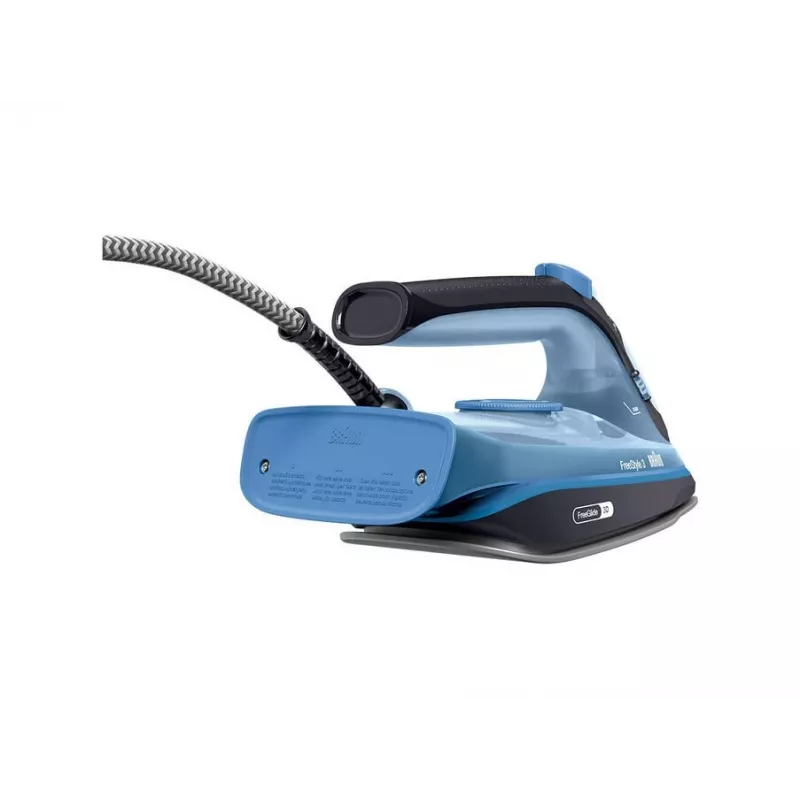 Braun FI3194BK Gludeklis ar tvaiku, keramikas zole, 2400 W, melns, zils