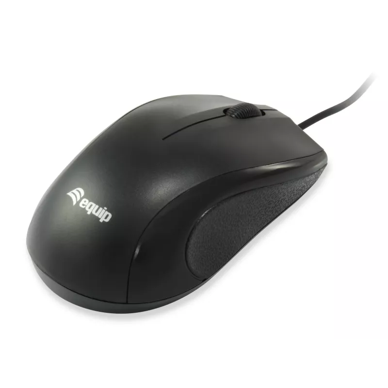 Equip 245201 tastatūra un pele komplektā, USB, vadu, QWERTY spāņu, melna