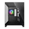 Mini Tower PC korpuss Cougar FV150 ARGB — Melns