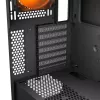 PC Midi Tower korpuss Cougar Airface FLO ARGB, Melns — atbalsta 2x180mm priekšā, 1x120mm aizmugurē, 2.5/3.5 collu diskus, 240×480×509 mm