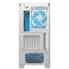 COUGAR PC Midi Tower korpuss Airface FLO ARGB Balts — 2x180mm priekšā, 1x120mm aizmugurē, atbalsta 2.5 collu/3.5 collu HDD, 240×480×509 mm