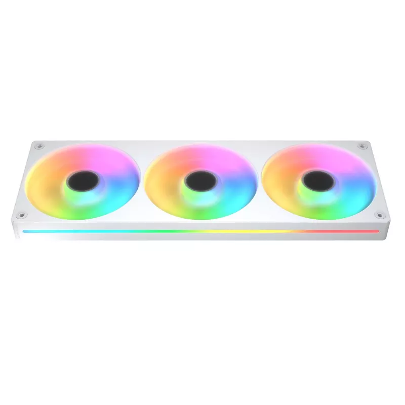 COUGAR Poseidon Vistek Pro 360 — šķidruma dzesēšanas sistēma CPU, 120 mm ventilatori, ARGB, Balts