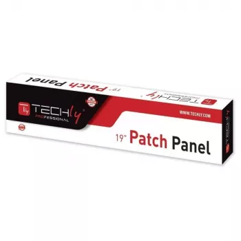 Techly Patch Panel UTP 24 Porti RJ45 Cat.6 I-PP 24-RU-C6T