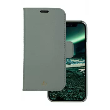 Maciņš dbramante1928 New York iPhone 13 Pro, zaļš, 3 kabatas kartēm, 6.1 collu (15.5 cm)