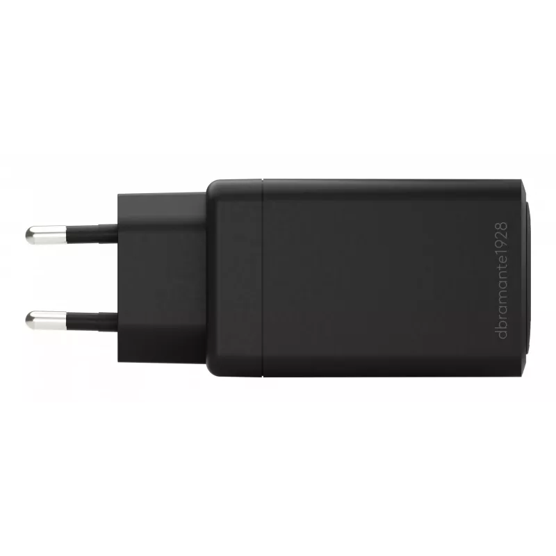 Sienas lādētājs dbramante1928 USB-C 65W, melns