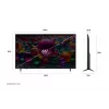 LG UHD AI 65UA75003LA televizors 165.1 cm (65 collas) 4K Ultra HD Smart TV Wi-Fi Melns